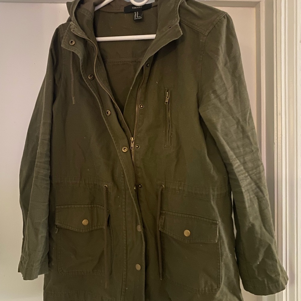 Forever 21 Green Jacket